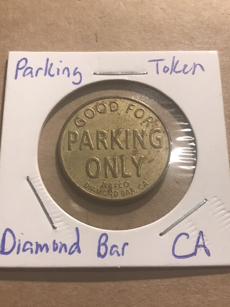 Diamond Bar California Parking Token 25mm