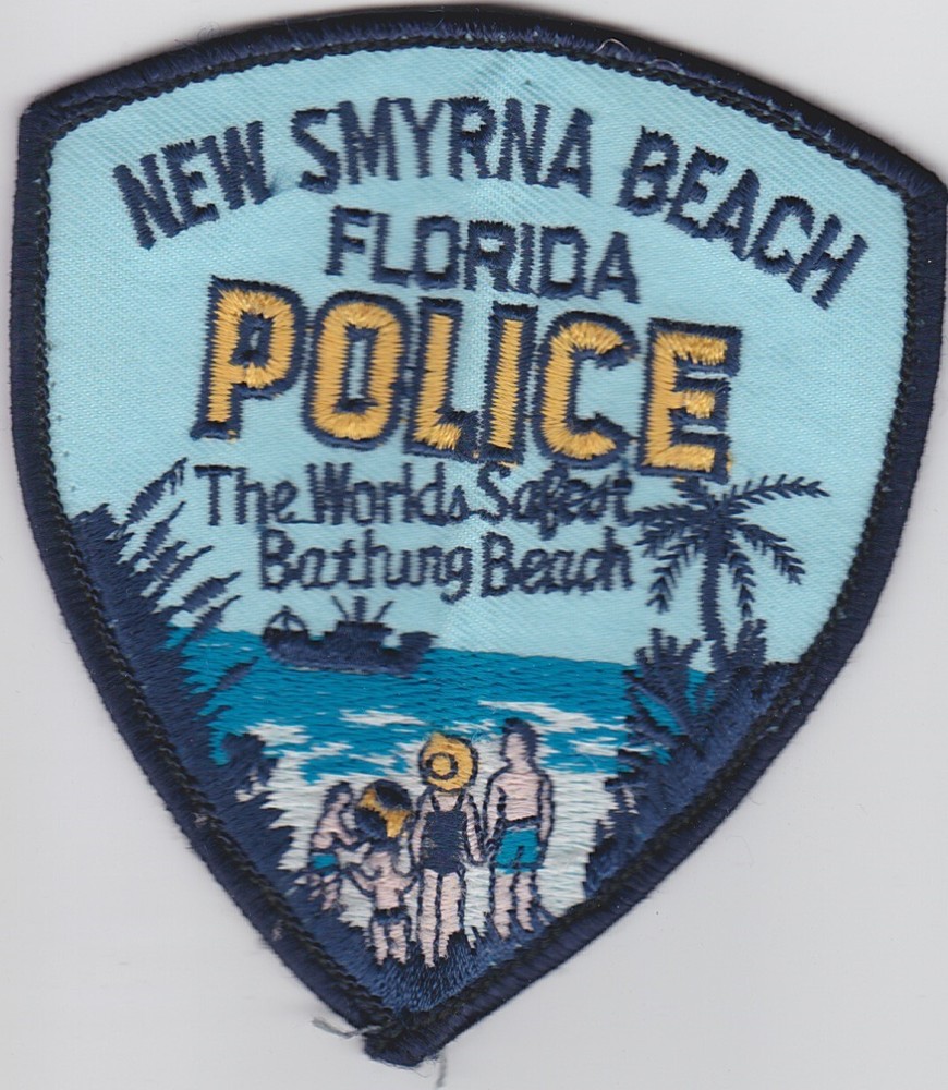 NEW SMRNA BEACH FLORIDA POLICE PATCH