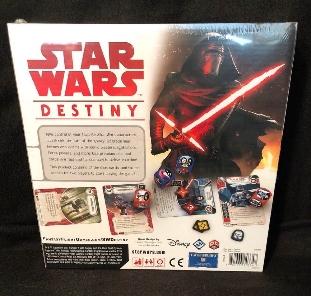 Star Wars Destiny: Two-Player Starter Game 2017 Fantasy Flight Games