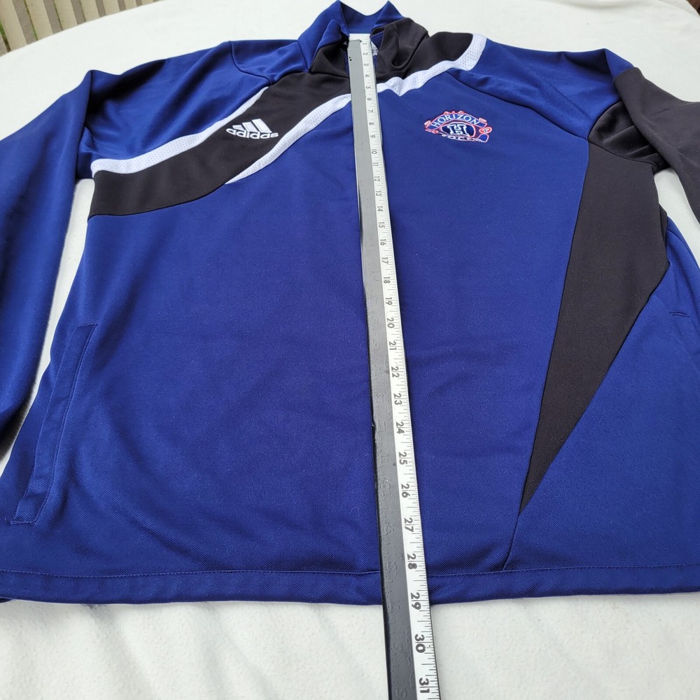Adaidas Horizon Soccer Jacket Size Large Full Zip