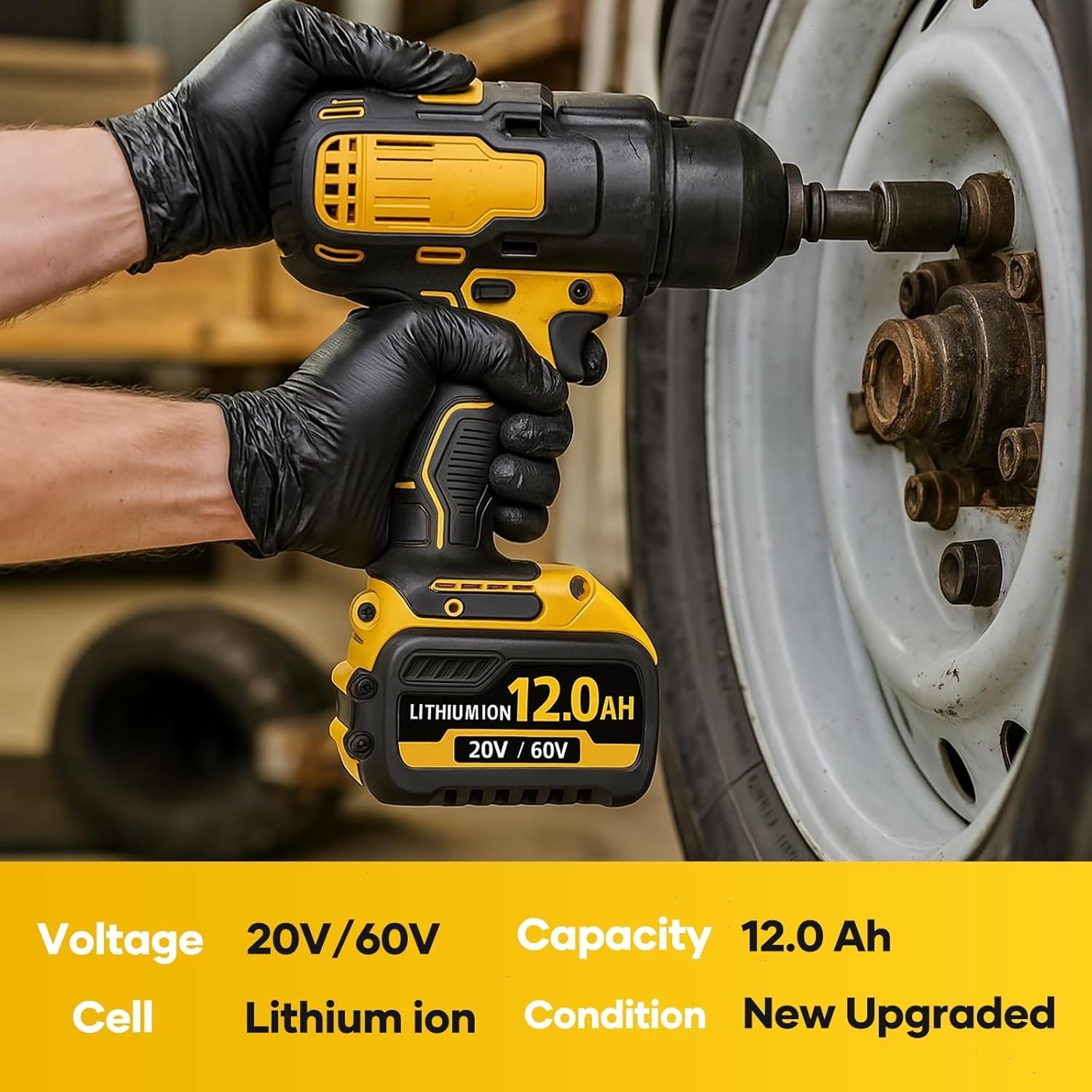 2Pack 12.0AH DCB609-2 For DEWALT DCB612 20V/60V MAX FLEXVOLT Lithium-Ion Battery