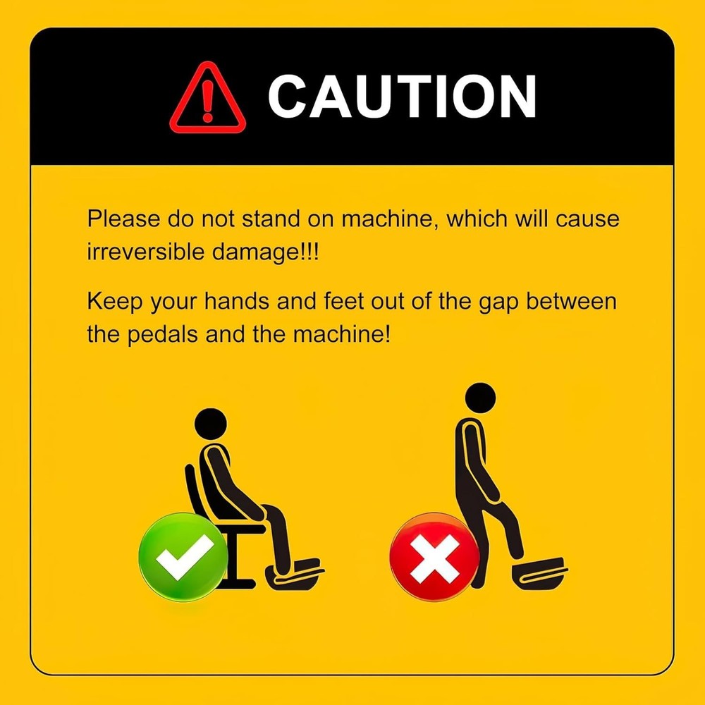 Under Desk Elliptical 12 Speed 5 Mode Mini Motorized Leg Exerciser While Sitting