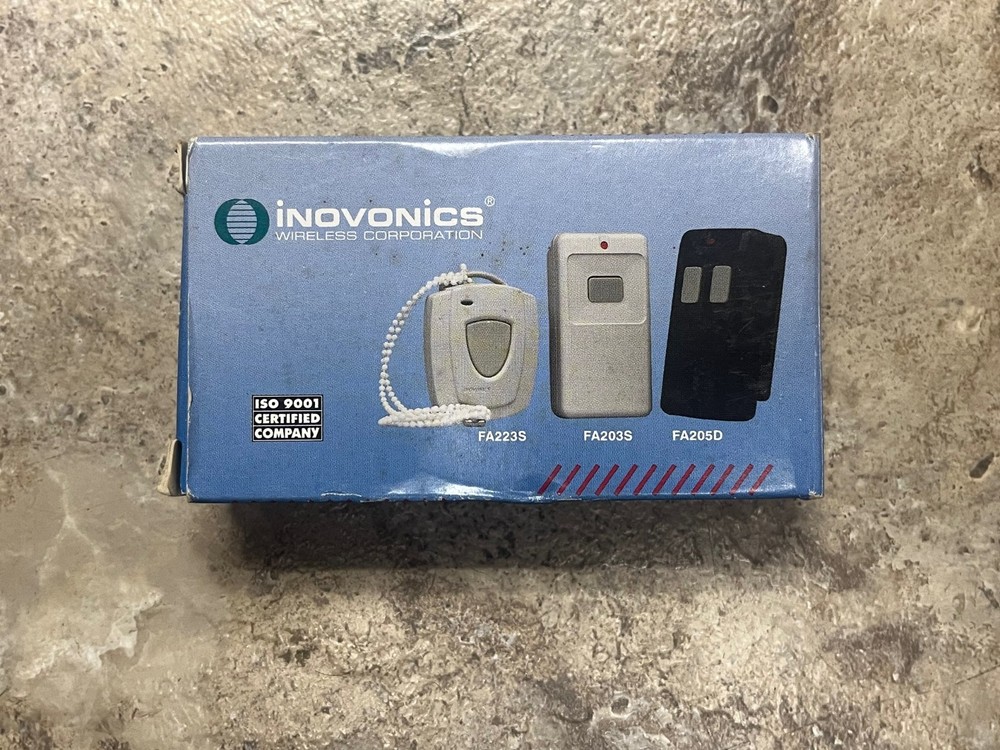 Inovonics FA205D Double-Button Belt Clip Transmitter