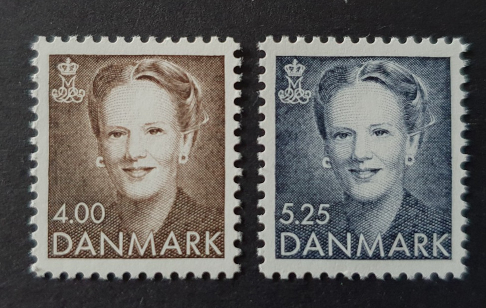 1996 DENMARK DANMARK DEFINITIVES VF MNH