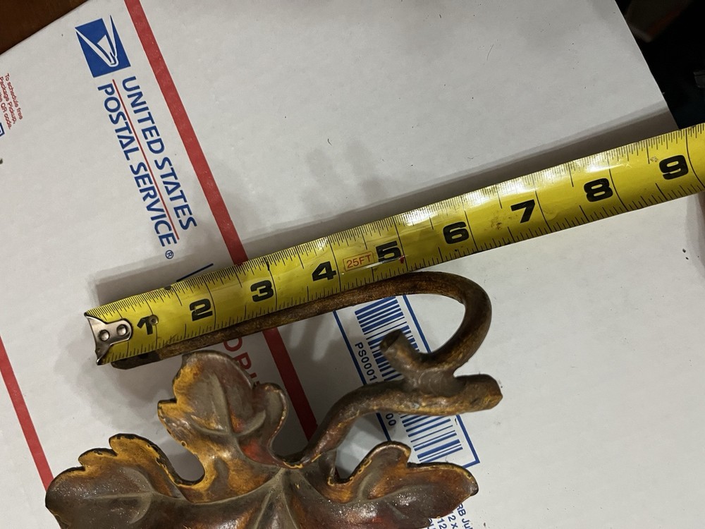 Vintage drapery brackets