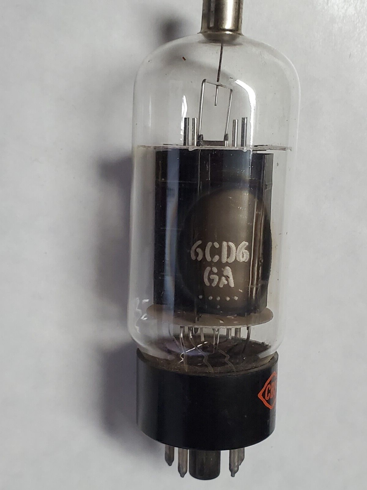 CBS 6CD6 beam power tube, marked OK