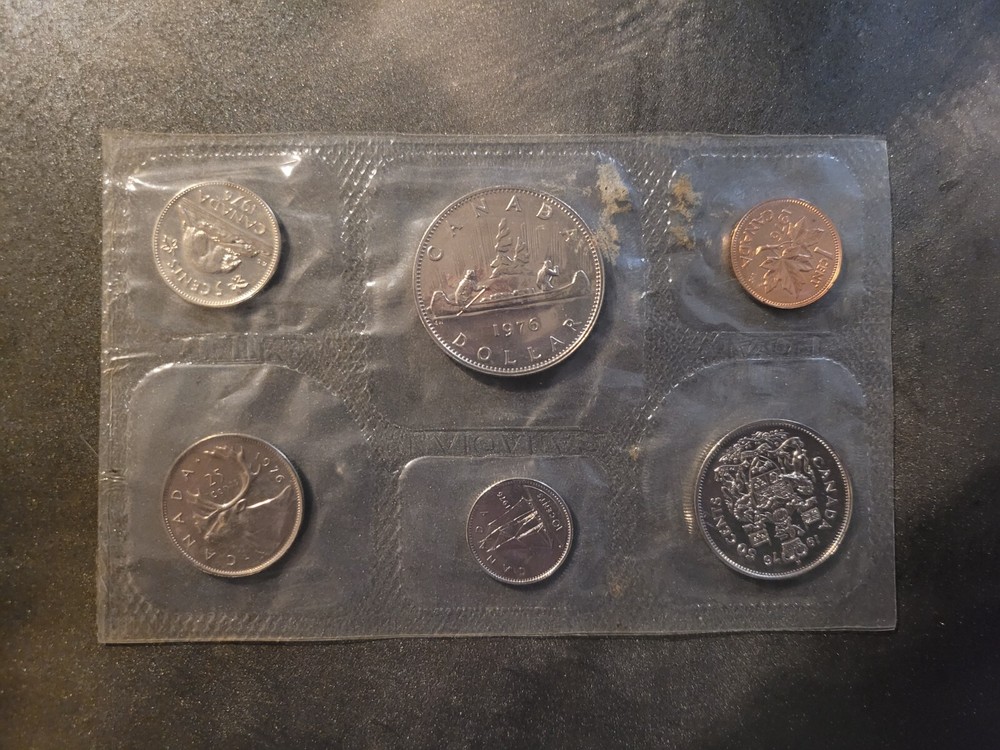 1976 Canada Uncirculated Proof Like Coin Set