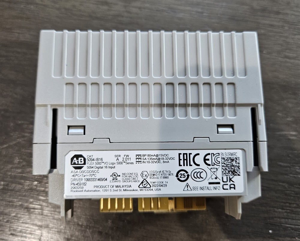 🌟 Gently Used Allen Bradley 5094-IB16 Digital PLC Input Module 🌟