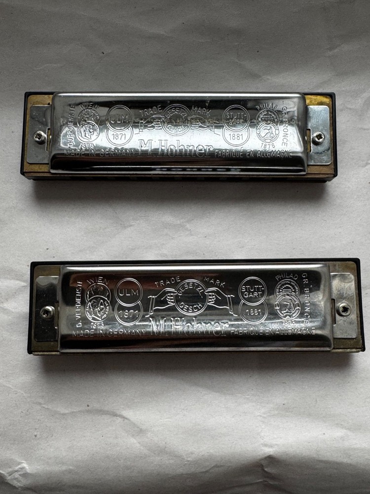Vintage Hohner Harmonica BIG RIVER HARP - Made In Germany