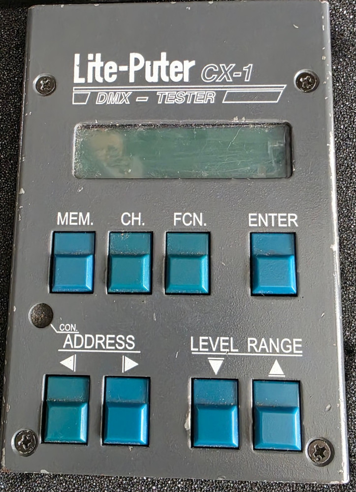 Lite Puter cx-1 DMX Tester Light Control