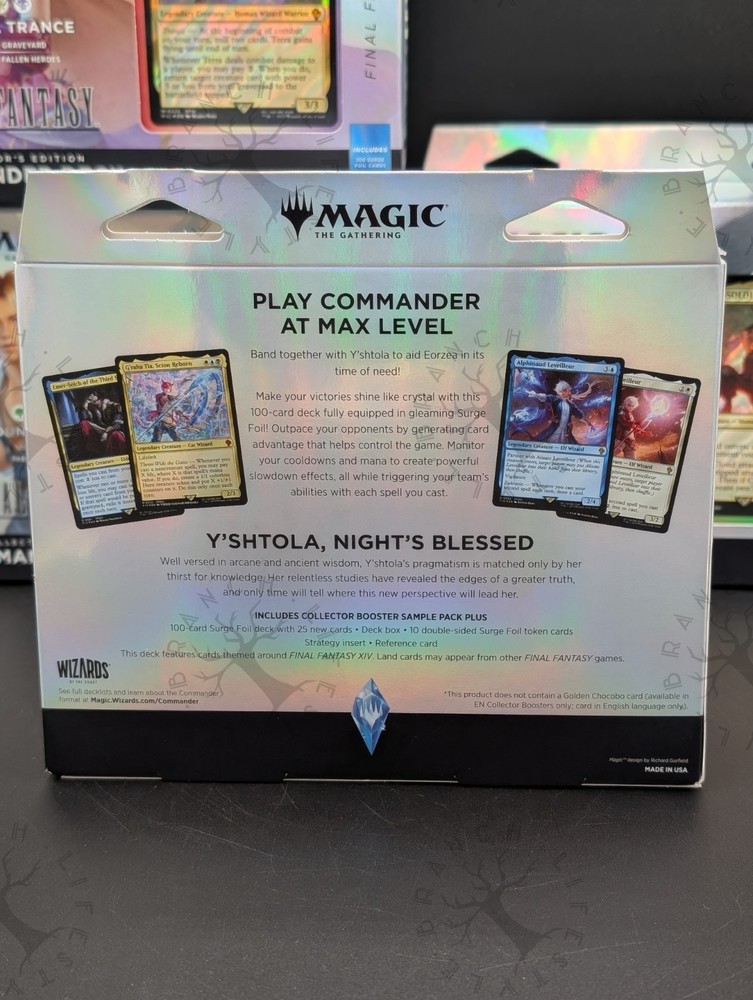 NEW Magic The Gathering Final Fantasy Collector’s Commander Deck Bundle IN HAND