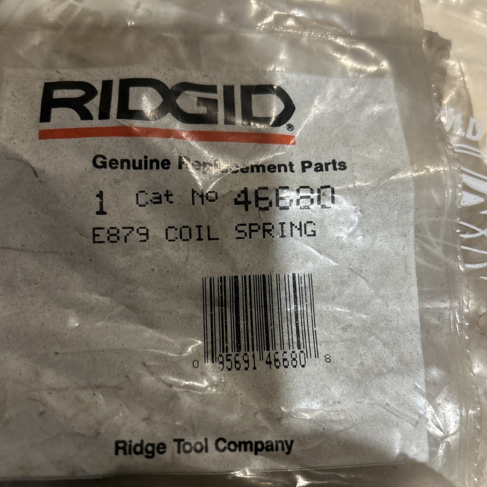 NEW Ridgid 46680 E879 Coil Spring