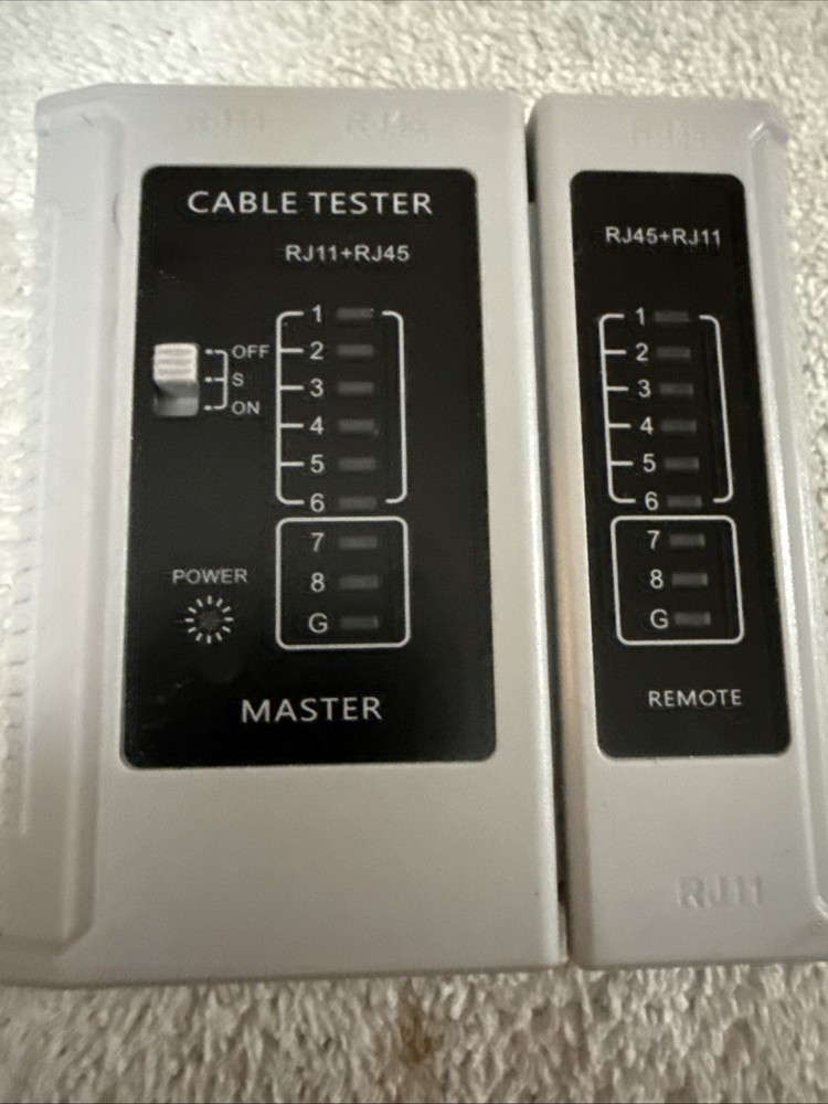 Cable Tester Rj-45 Rj 11