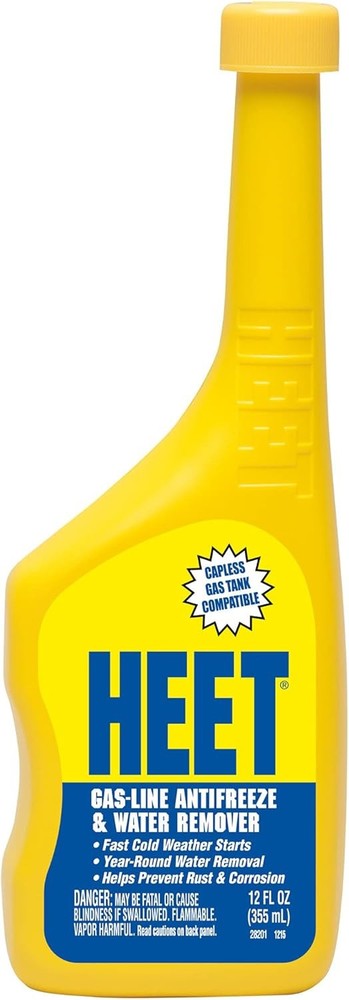 HEET Water Remover & Premium Improves Engine Performance(Select Style)12 fl. oz.