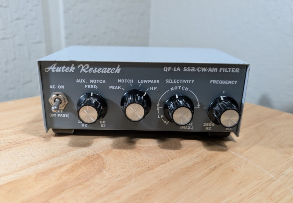 Autek Research QF-1A - SSB/CW/AM Filter Untested
