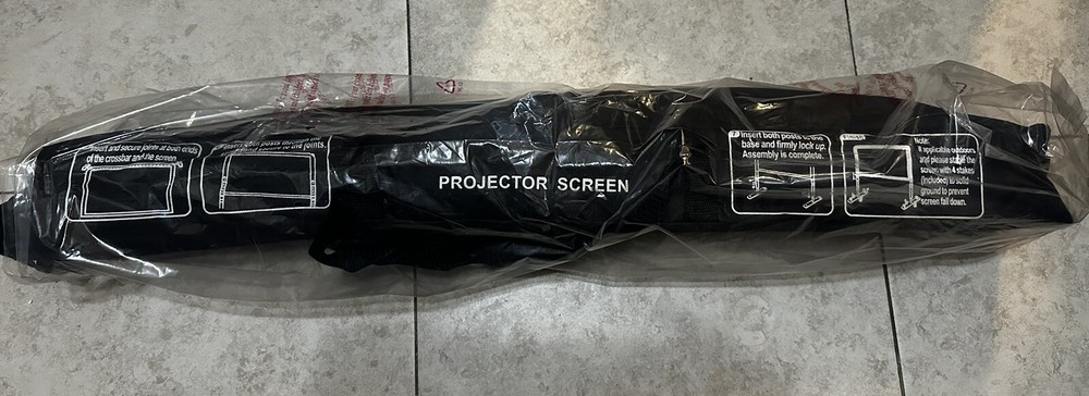 Tangelo Vivid300 Projector And Screen (137inch)