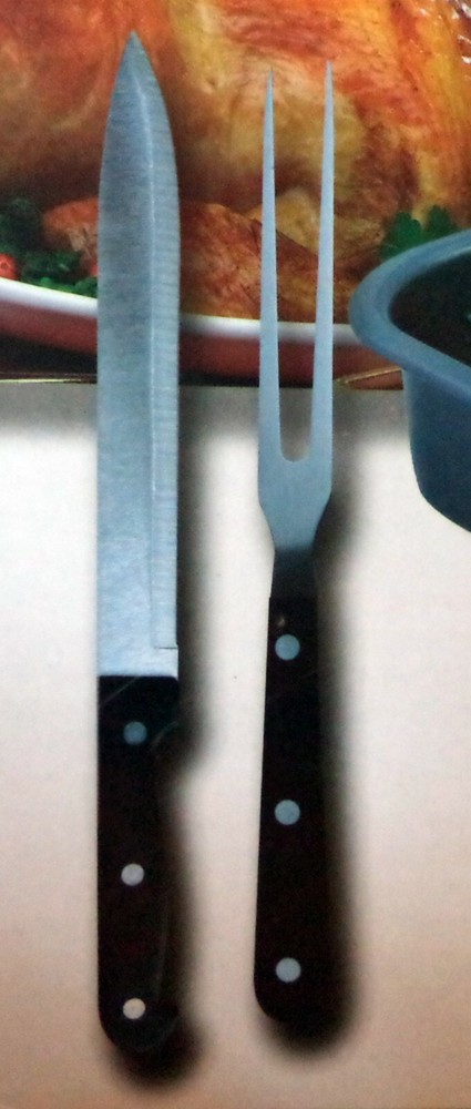 KITCHENWORTHY Kitchen Roaster Rack + Carving Set (NEW)