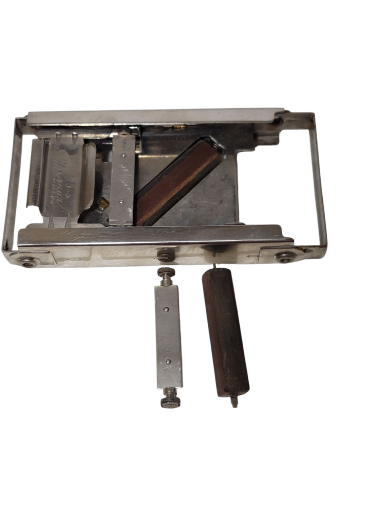 Blade sharpening and dressing device, Lightning, USSR, Soviet machine