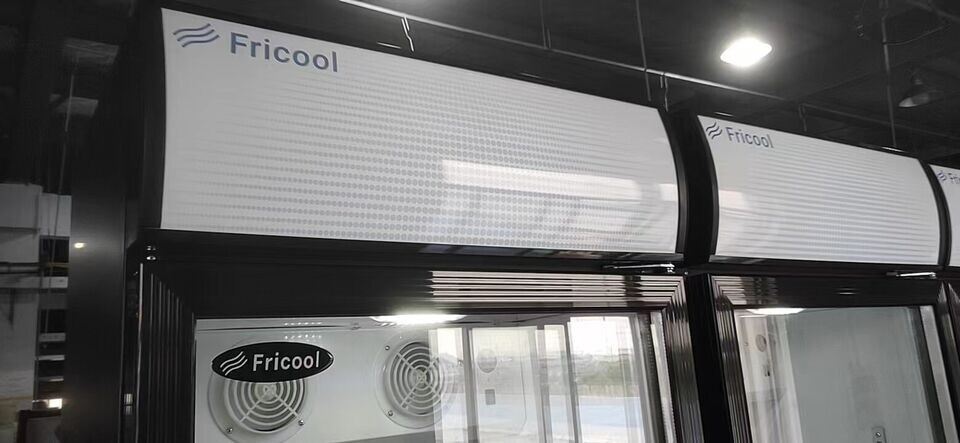 Fricool 23" Single Glass Door Merchandiser Refrigerator Beverage Cooler NEW