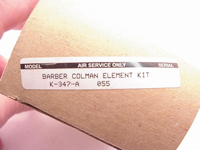 Barber Colman Element Kit K-347-A Ships on the Same Day