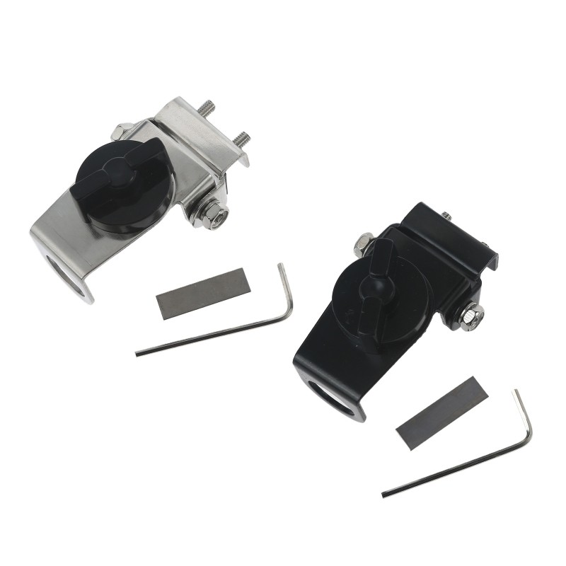 RB-20 2-axis 180° Adjustable Angle Mini Mobile Bracket Mount fits Radio