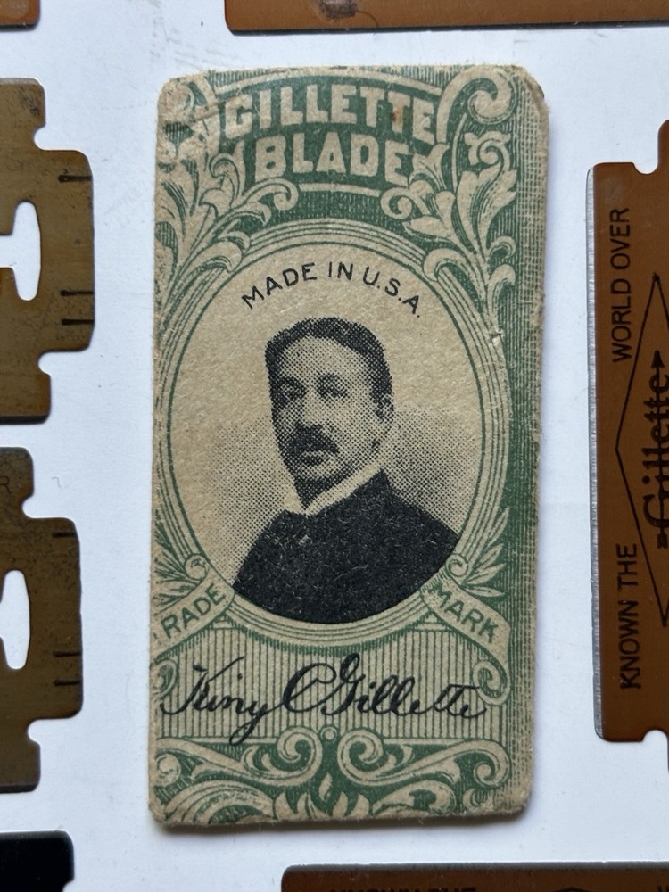 10 Vintage Gillette Double Edge Razor Blades