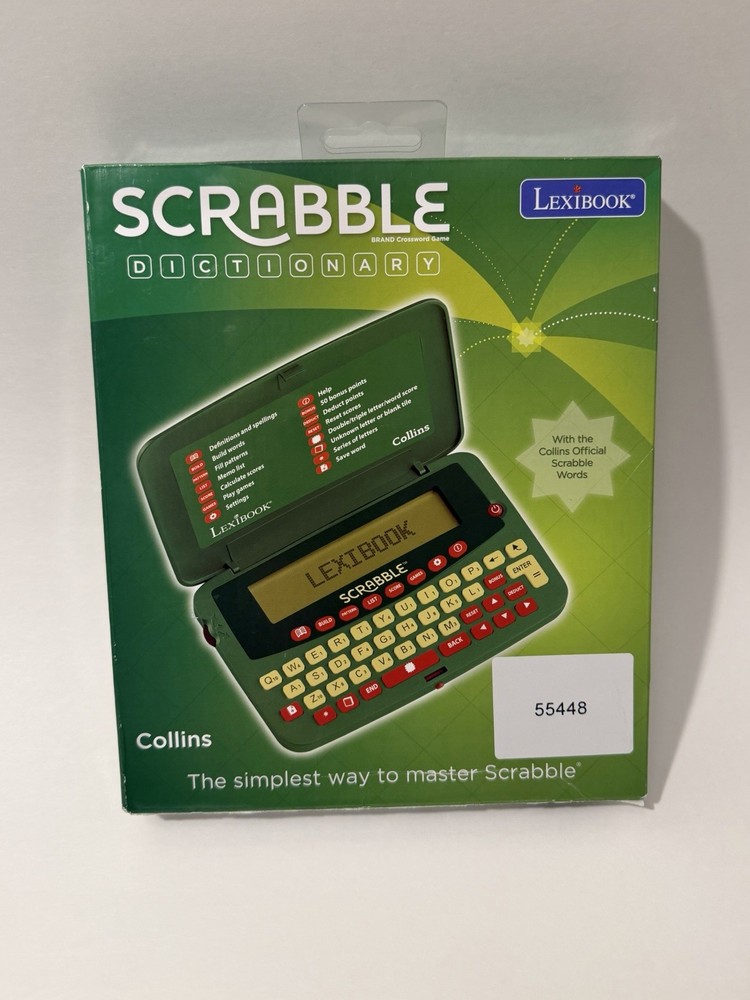 Lexibook SCF-328AEN Deluxe Electronic Scrabble Dictionary