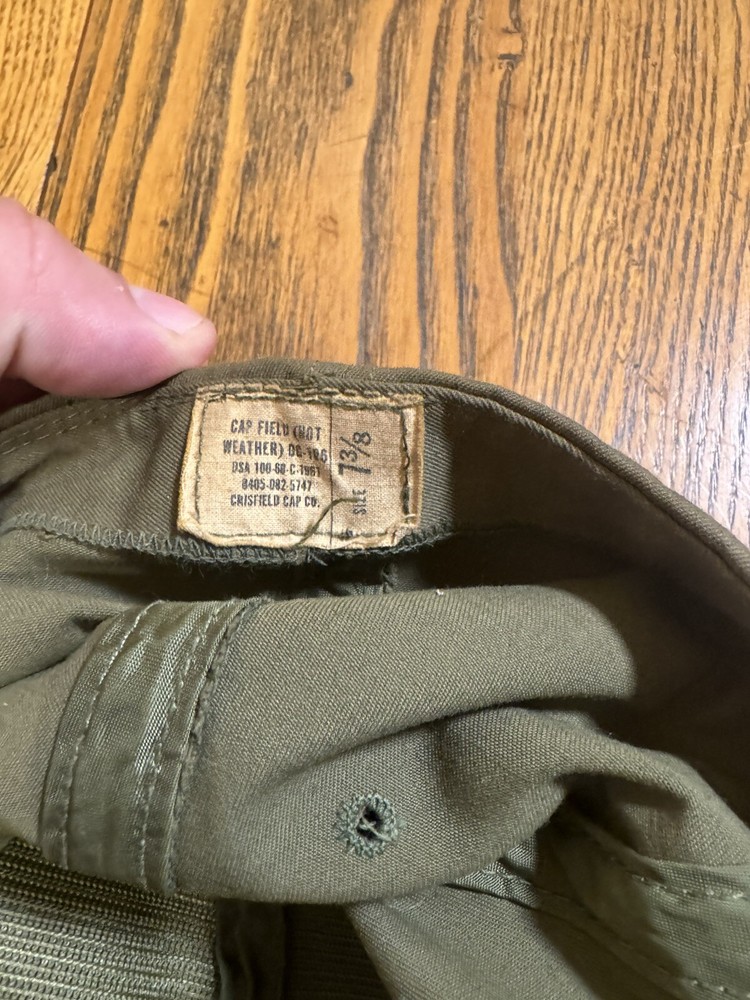 7 3/8 Military Hat
