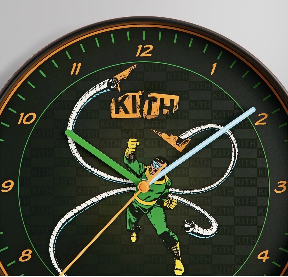 MARVEL KITH DOCTOR OCTOPUS 85TH ANNIVERSARY WALL CLOCK