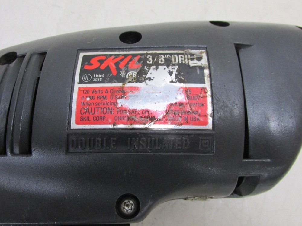 SKIL 3/8 in. REVERSIBLE DRILL MODEL: 457 WITH TRIGGER SPEED CONTROL