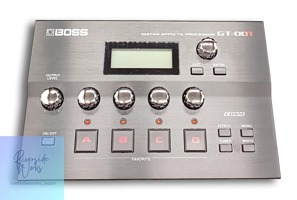 BOSS GT-001 Multi-Effects Processor for Guitar - Versatile JP