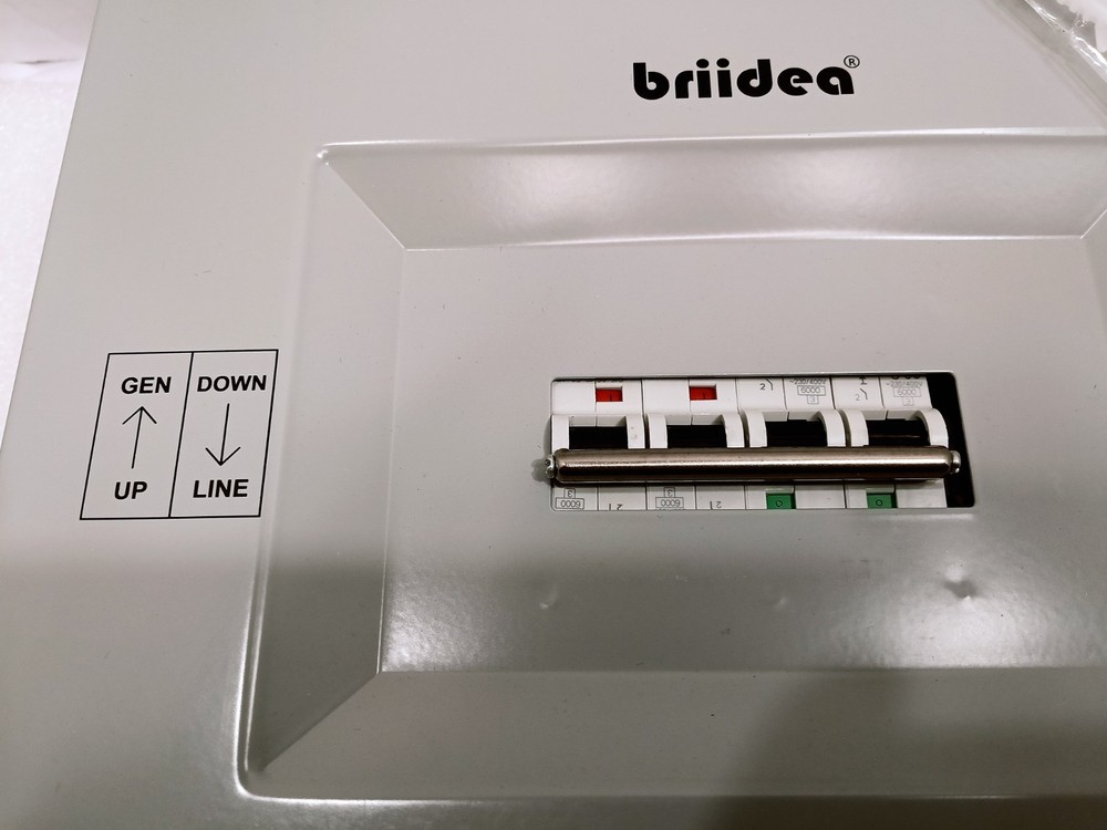Transfer Panel (60A/60A), Transfer Switch for Portable Generators 15,000 Watts,