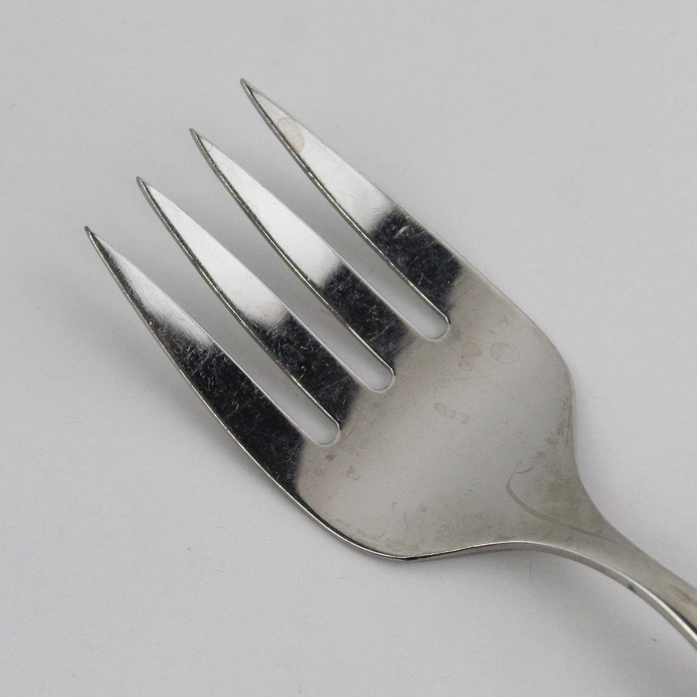 Tradition Flatware Unknown Pattern Stainless Serving Fork 8.5" Rare