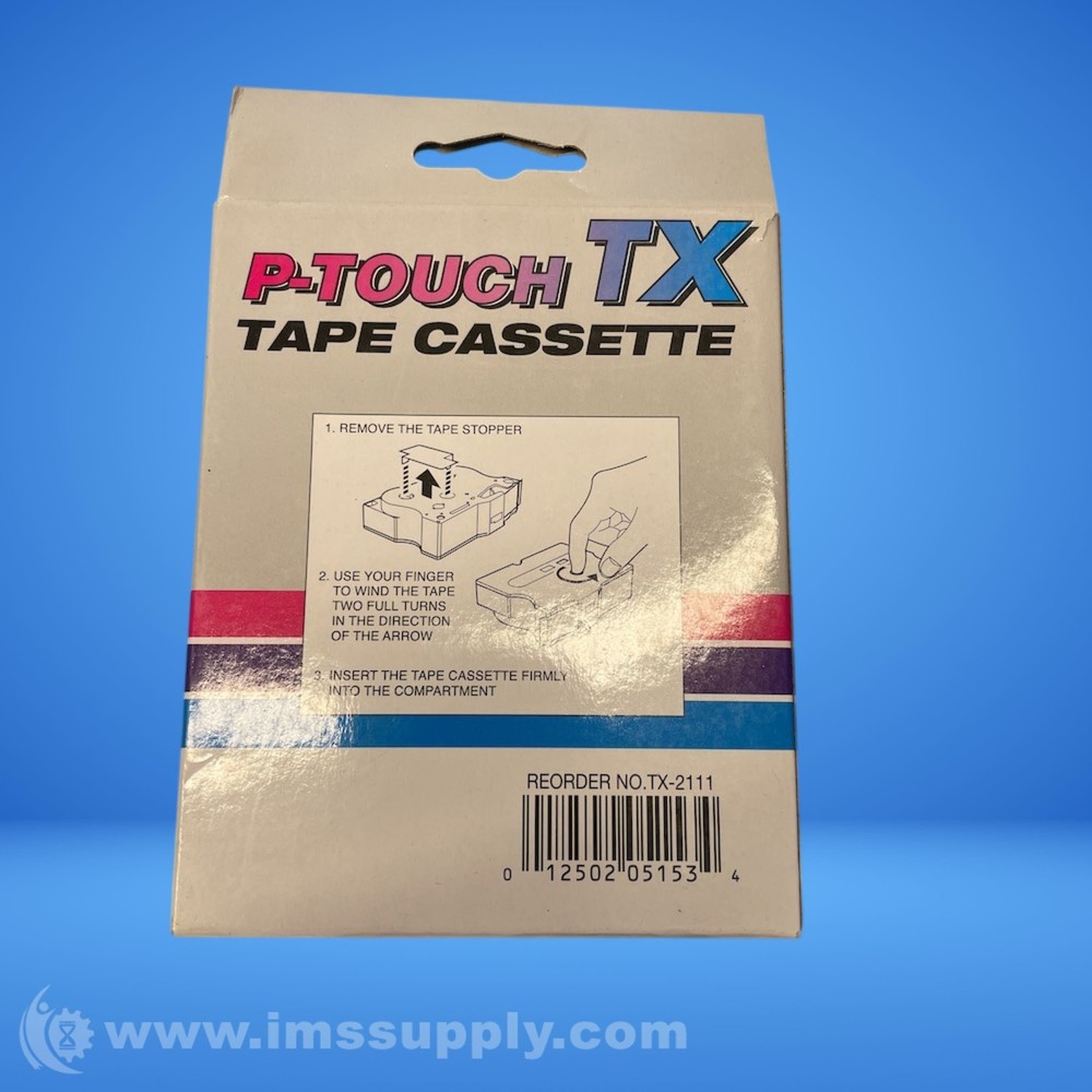 Brother TX-2111 P-touch Label Maker Tape FNFP