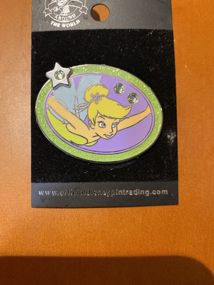 Disney DLR Tinker Bell Rhinestone Star Pin