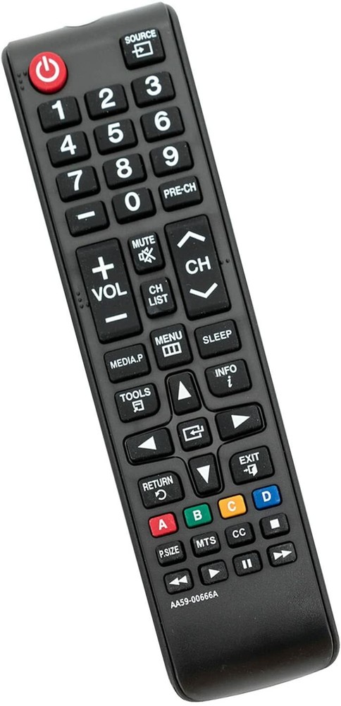 AA59-00666A Replace Remote Control for Samsung LCD LED TV