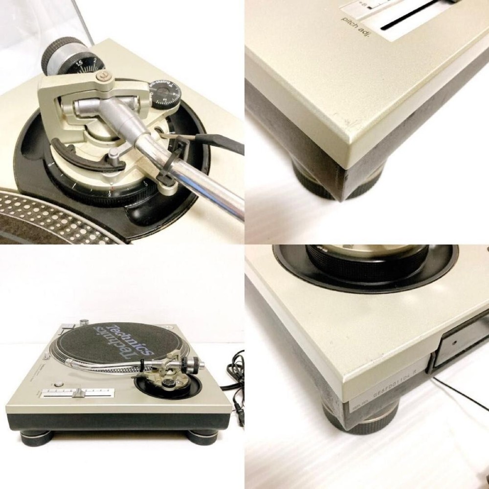 Technics SL-1200MK5 pair set silver DJ Turntable technics sl1200mk5 jp
