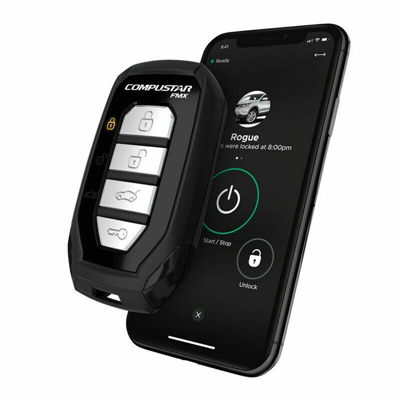 Compustar CSX4900S LED 2-Way & Drone LTE smartphone REMOTE START w/ BLADE-AL
