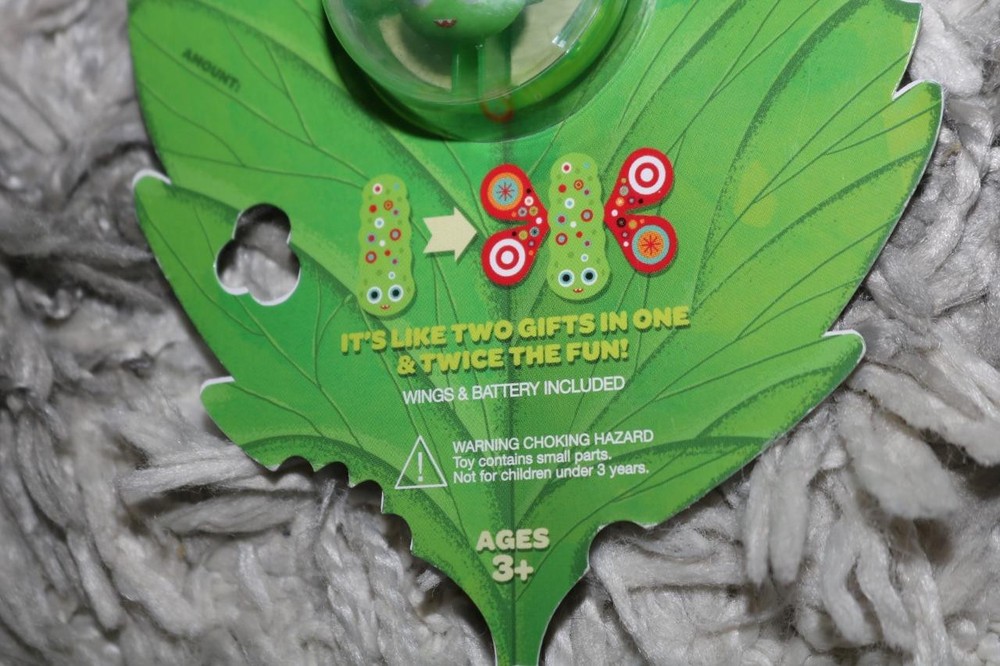 TARGET HEXBUG CURIOUS CRAWLY HEXAPILLAR GIFT CARD MICRO TOY BUG 2012 NEW SEALED