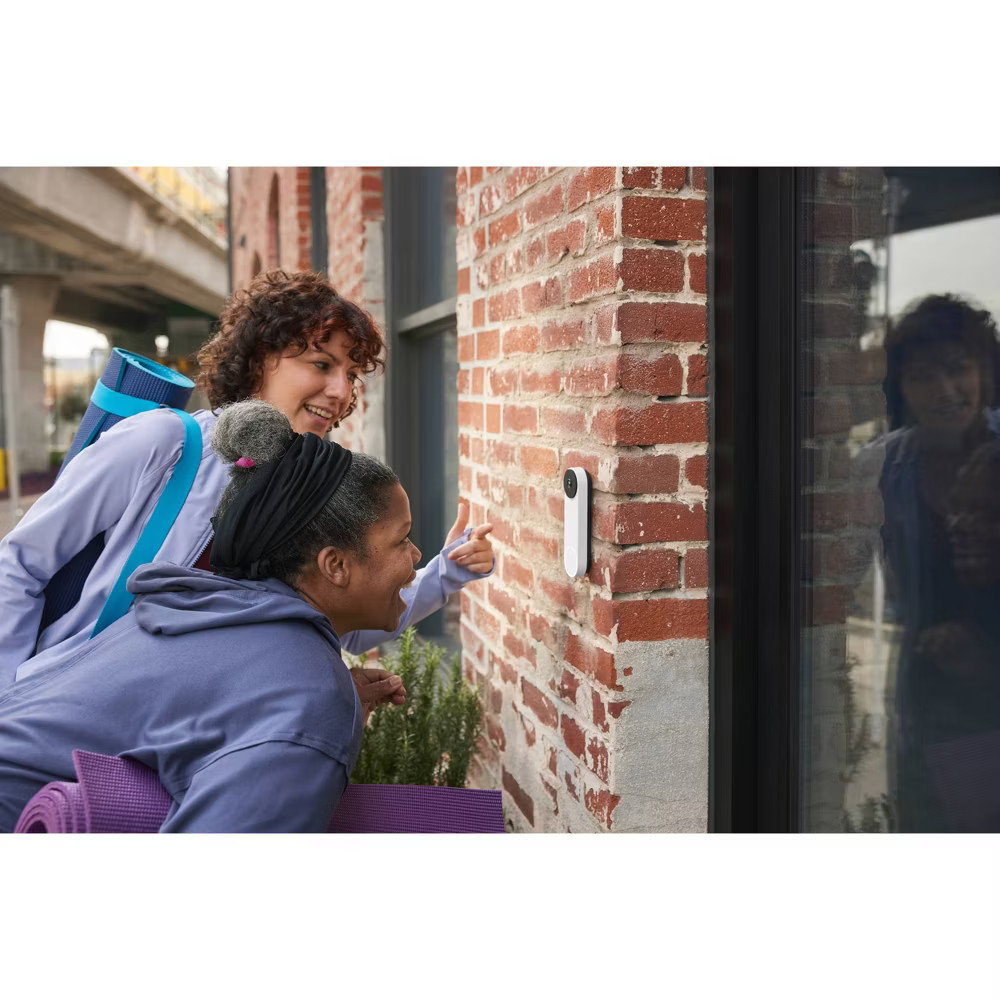 Google Nest Doorbell (Battery) - Snow