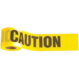 Johnson Level  Tool 3324 Caution Tape 1000' x 3" Yellow 1 Roll