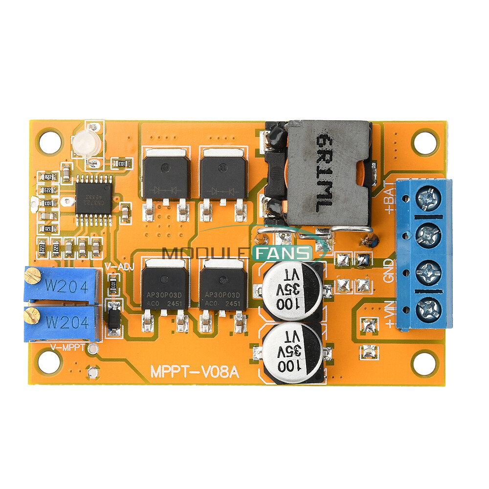 5A MPPT Solar Panel Regulator Controller Battery Charging DC 8-28V Auto Switch