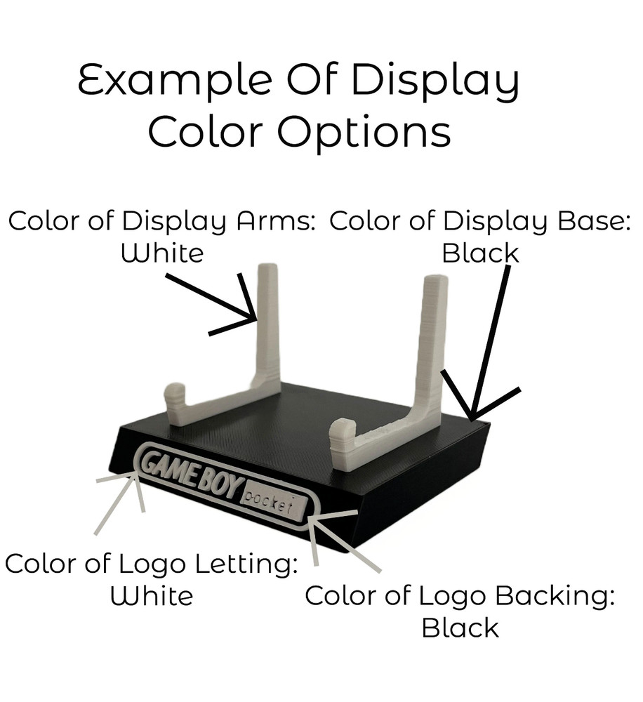 PSP GO Display/Stand/Holder - DISPLAY ONLY (Customize Colors)