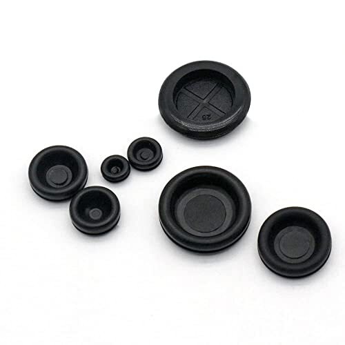 188 Pieces Closed Rubber Grommet Firewall Solid Closed Hole Plug 7 Sizes