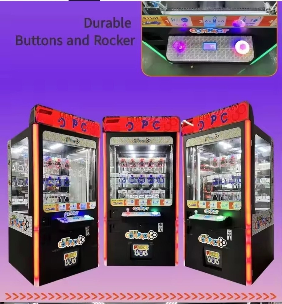 KEY COMPACT 🔑, Lucky Key Master Prize,Skill Redemption Vending Machine Arcade