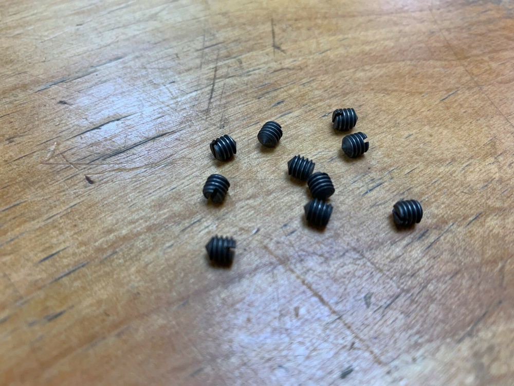 #10 Socket Shell Cap Set Screws , headless , lighting, lamp parts