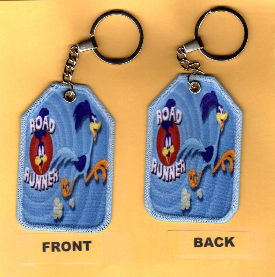 ROAD RUNNER   SUBLIMATION   Key Chain APPROX SIZE 3.5X2.25"