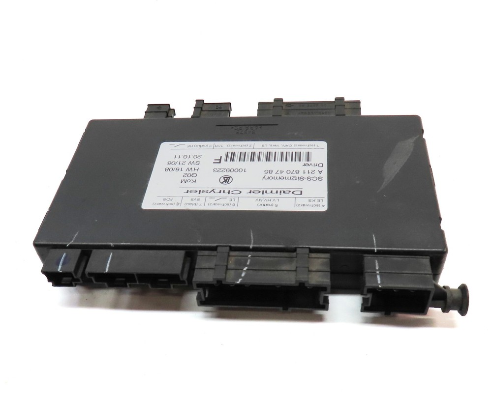 2012 MERCEDES GL350 (X164) FRONT LEFT DRIVER SEAT CONTROL MODULE