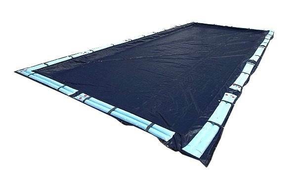 Swimline Silver Black 25x45 Winter Rectangle Inground Pool Cover - Open Box