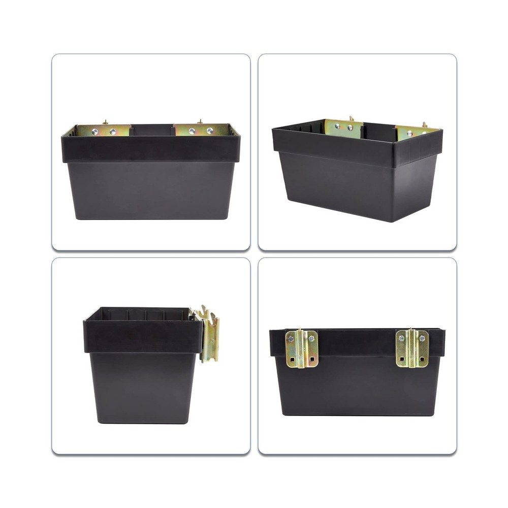 2 Pack E-Track Storage Bin for E-Track System E Track Accessories Storage Box...